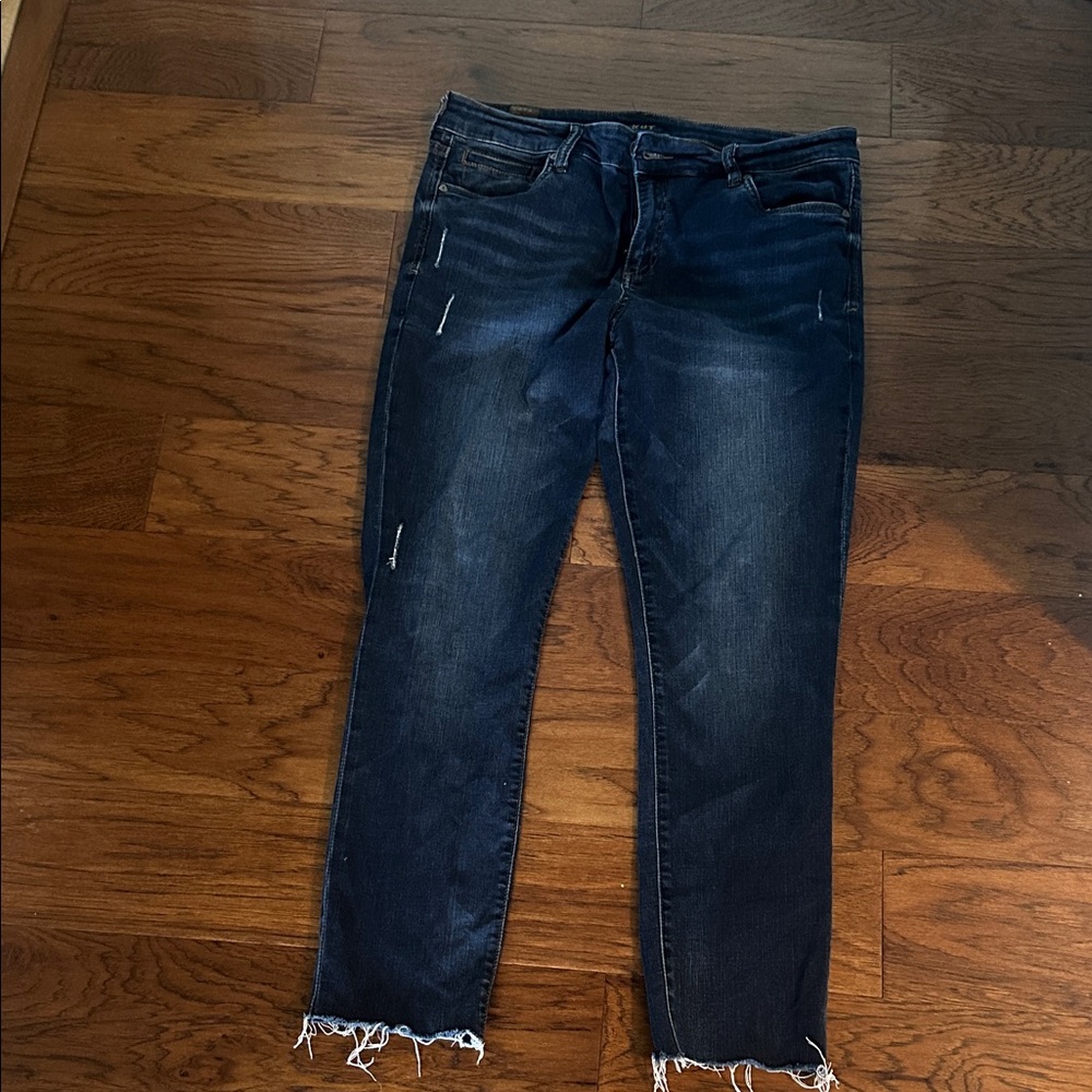 Kut from the Kloth Indigo Denim skinny Jeans